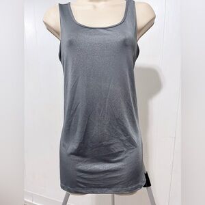 Chic Women's Shimmer Gray Tank Top